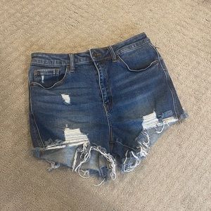 Risen Jean Shorts